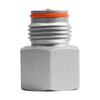 Soda CO2 Druckregler Adapter, Weiblich TR21-4 Soda Zylinder Zu Männlich G1/2 CO2 Flasche Langlebig