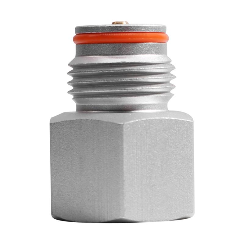 Soda CO2 Druckregler Adapter, Weiblich TR21-4 Soda Zylinder Zu Männlich G1/2 CO2 Flasche Langlebig