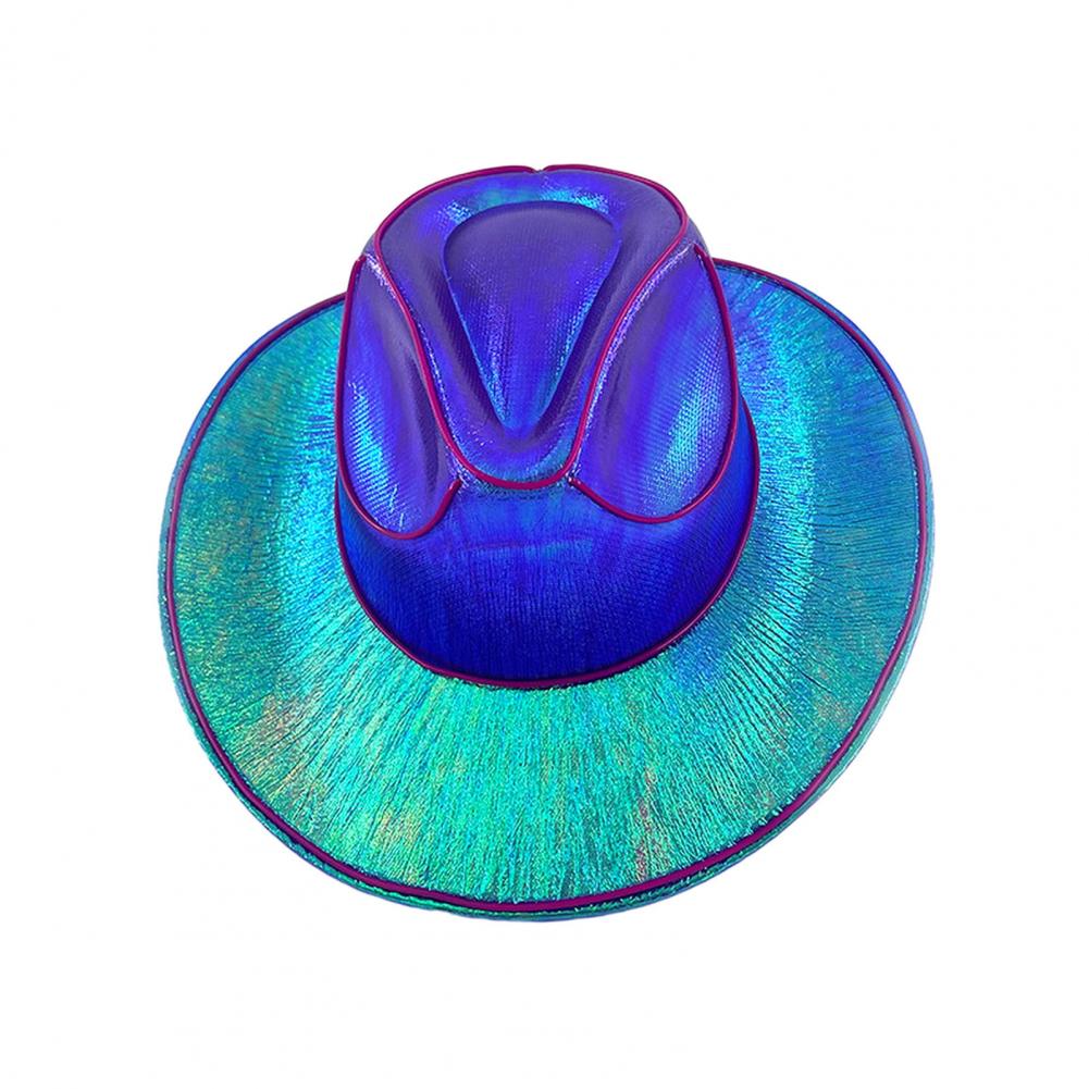 Flashing Led Baseball Hat Unique Baseball Cap Neon Western Led Cowboy Hat for Halloween Bachelorette Party Supplies Light Up