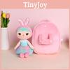 Adorable Metoo Bunny Princess Backpack Plush Soft Children's School Bag Cute Rabbit Design