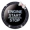 Mechesa Car Ignition Ring, Car Engine Start Button Ring, Car Engine Start Button Ring