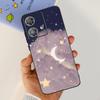 For Motorola Moto Edge 40 Neo 5G Case Black Matte Cases With Pattern Print Soft Liquid Silicone Cover For Motorola Edge40 Fundas