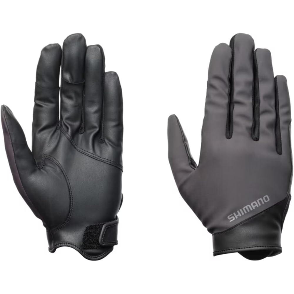 Shimano Basic Warm Gloves Fingerless GL-071Y Charcoal XL
