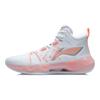 Li Ning Liren 2 Flat Cushioning Slip Resistant Abrasion Resistant Coverage Support Mid top Basketball Shoes Men's ABAR087-2