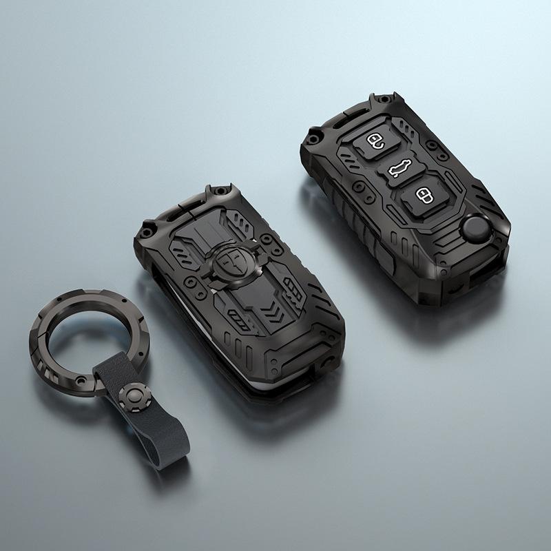 Car Key Case for Volkswagen Sagitar, Passat, and Lavida - Protective Shell and Buckle