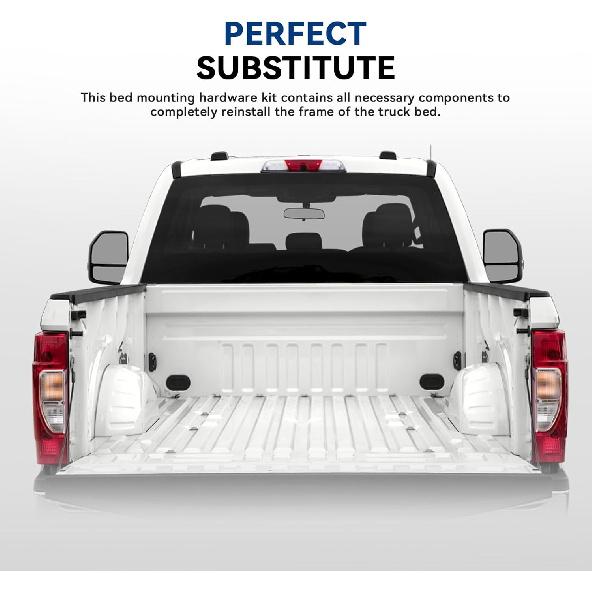 Truck Bed Mounting Hardware, Bed Bolts Compatible with 1500 2500 3500 HD Cla