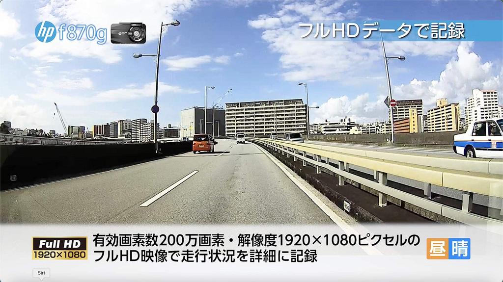 2MP Dash Cam f870g GPS SONY Sensor with Driver Assist and Parking Monitoring Hewlett-Packard (hp) WDR/FullHD & & G-Sensor