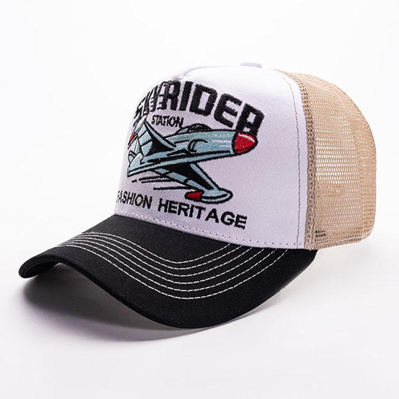 

2026 Creative New Webhat SKYRIDER Airplane Street Dance Skateboarding Hip Hop Hat Truck Hat Outdoor Sports Sunshade Baseball Hat