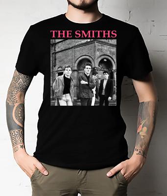 Herren- und Damen-T-Shirts The Smiths Herren Kurzarm Band