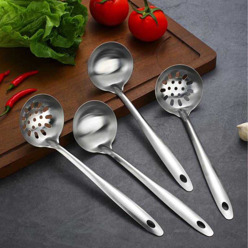 Zhi Shi 304 Stainless Steel Ladle & Strainer Set