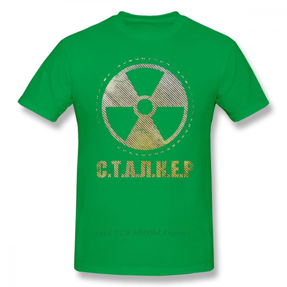 

Stalker Game T Shirt Loner Faction Patch TShirt Printed Casual Tee Shirt Mens Cute Cotton Short Sleeves Tshirt 4XL