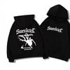 Vintage Style Hiphop Hooded Sweatshirt for Men Winter New Hip Hop Vibe Couple Coat