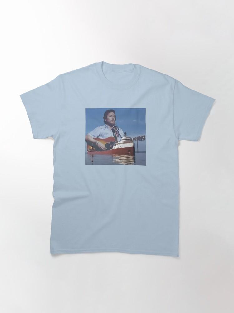 Gordon Lightfoot Gordon Lightfoot and Edmund Fitzgerald Classic T-Shirt