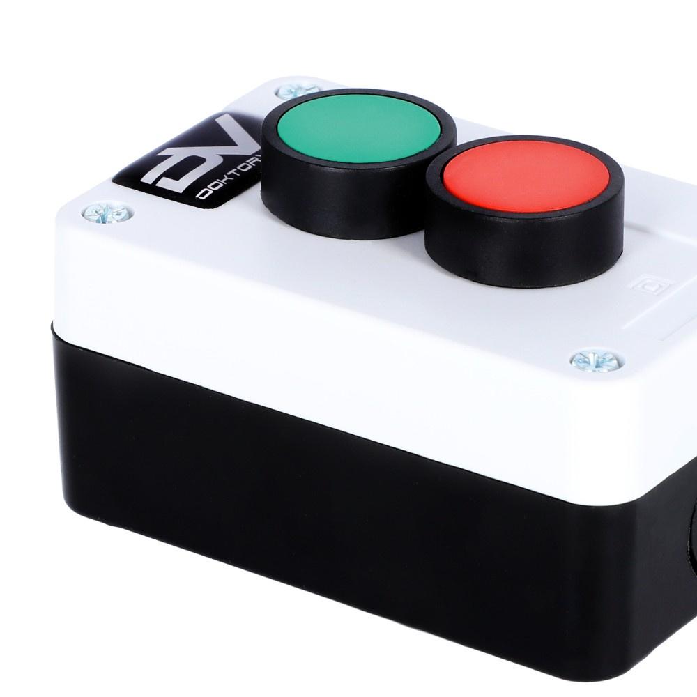 Control Box Housing 2 Buttons 10A 230V Ip65 Button