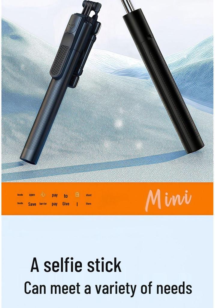 R17S Bluetooth Selfie Stick Tripod: 3-in-1 Beauty Gadget & Phone Holder