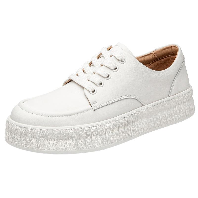 

Мужские спортивные туфли на толстой подошве для отдыха, однотонные бежево-черные туфли для мужчин, модные повседневные туфли для сноуборда, модная студенческая обувь 44 белый