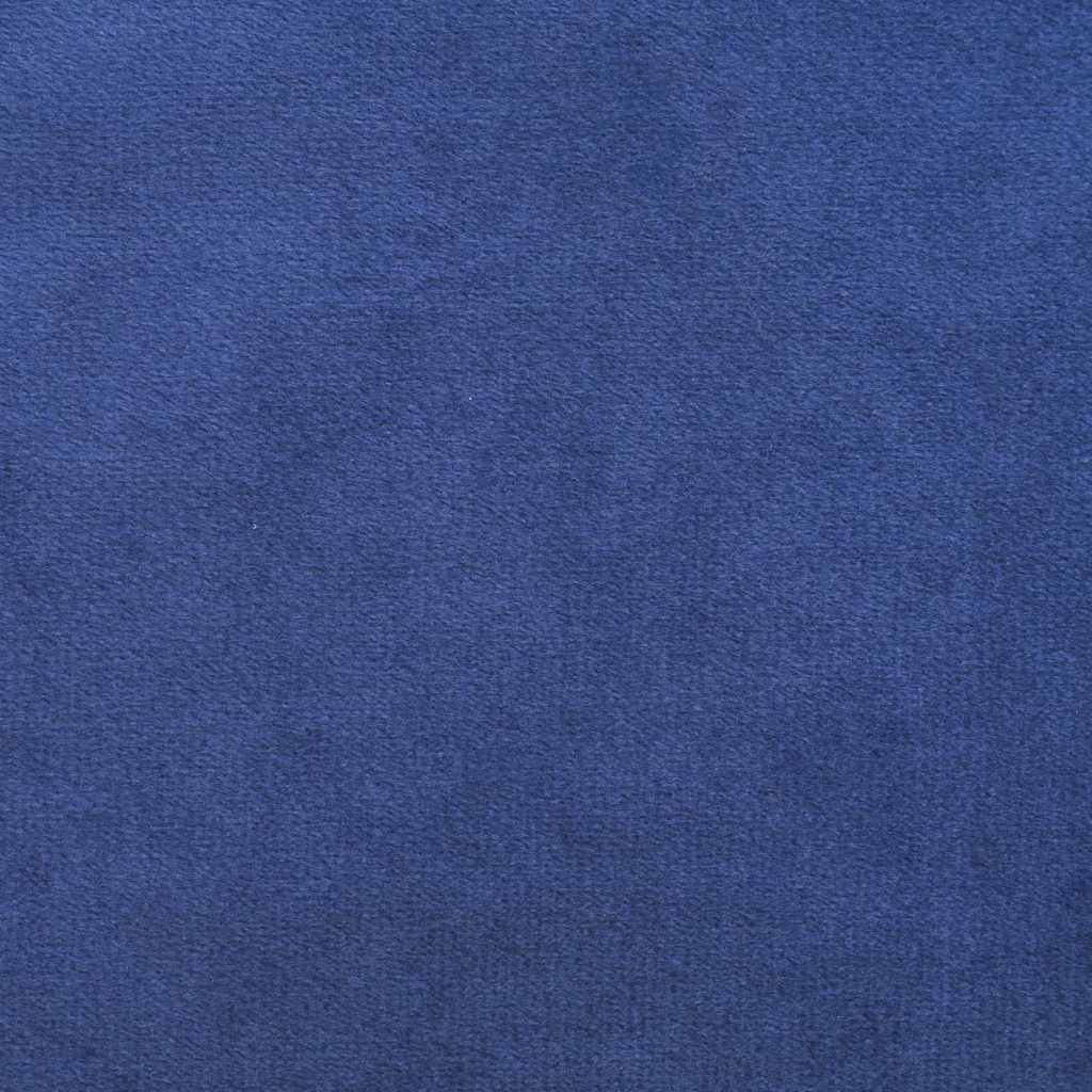 Sofa Cushions 2 Pieces Police Blue 120 X 40 Cm Cord Fabric