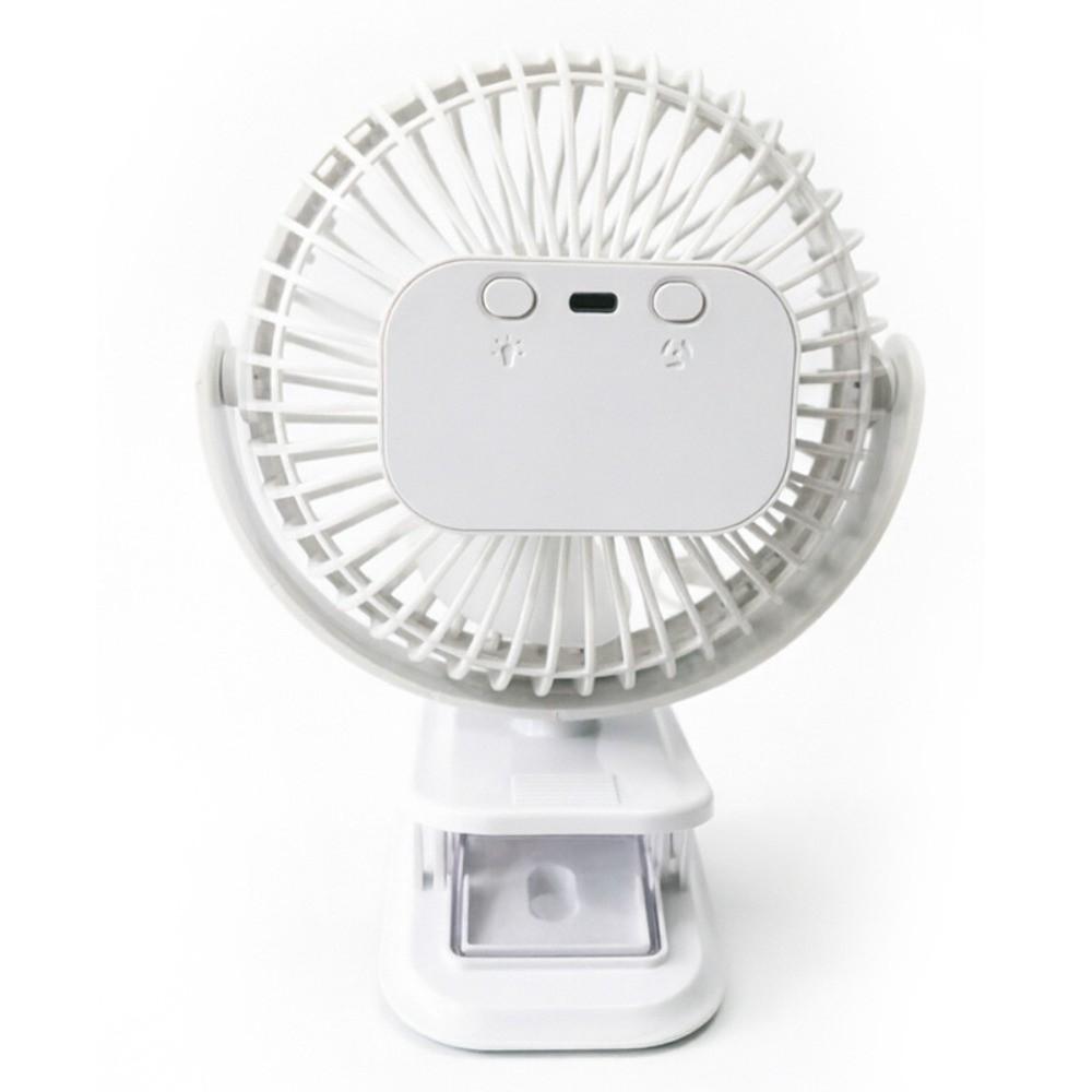 High Airflow Portable Hanging Fan USB Rechargeable USB Charging Quiet Fan  Dorm Bed Style-B