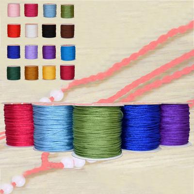 Hjem Festrekvisita Perler Armbånd Wire 1Rull Elastisk Tau 45M/Rull Høy kvalitet For smykkefremstilling Krystallstreng Fargerik Hot Salg Elastisk 0,8MM