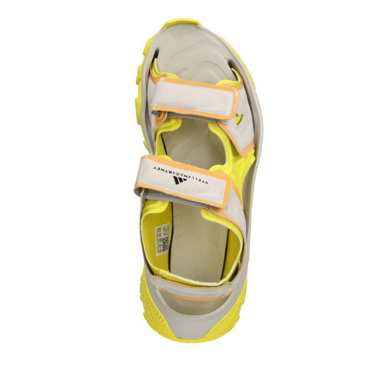 New Adidas Stella McCartney X Adidas Women's Hika Outdoor Sandal 'Chalk Pearl Bright Yellow' IF1534