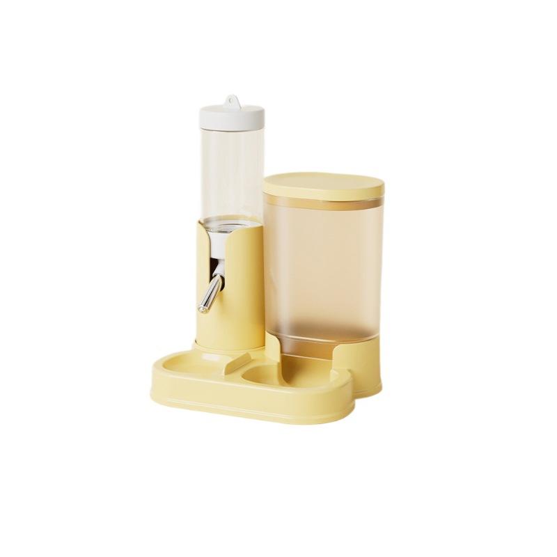New Hamster Feeding and Water Feeder, Ball Water Bottle, Automatic Drinking Water Two-in-one, Totoro Integrated Feeding Device