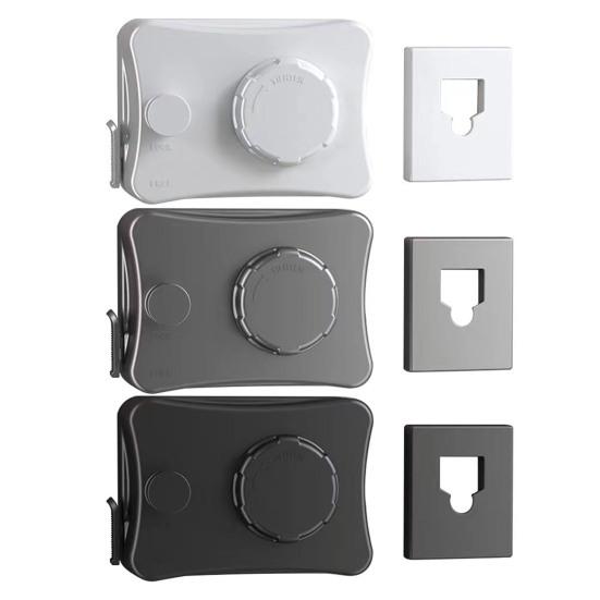 5.1M Wall Mount Retractable Clothesline Adjustable Retracting Invisible Heavy Duty Stainless Steel Wire Indoor Outdoor Balcony Laundry Clothes Drying