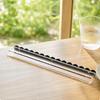 Mahjong Tile Rack with Edge Transparent Game Accessory