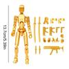 Figures Toys 3D Printed Action Figure Multi-Jointed 3D Printed Mannequin  Kids Adults