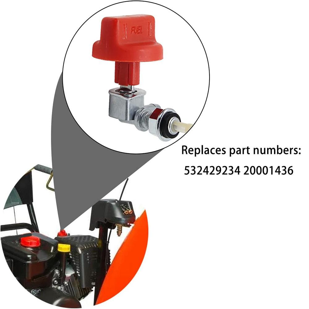 Palivový uzavírací ventil pro sněhovou frézu Ariens Poulan Husqvarna 532429234, 20001436