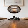 Metal Iron Lantern Candle Holder Vintage Candles Stand Candle Containers Candlestick  Dining Room
