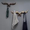 M-Modern-Vintage Deer Antlers Wall Hooks -28Cm Wall Mounted Clothes Hanger Coat Rack Key Holder For Decorative Wall Hook,B Easy