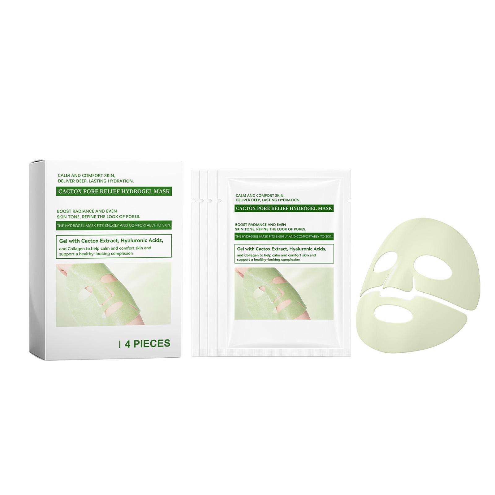 

Cactus Moisturizing Facial Mask Lightweight And Adhesive Facial Patch, Moisturizing Mask Nourishes Skin,20ml one size белый