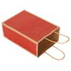 10Pcs Kraft Paper Bag   Snacks Shopping Present Gift Bags With Handles for Wedding