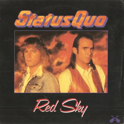 7inch Record STATUS QUO - Red Sky / Don't Give It Up QUO19 Vertigo 1986 UK Rock Used