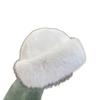 Women's New Winter Plush Mongolian Hat Fashionable and Versatile Cold Protection and Ear Protection Imitation Fox Hair Fisherman's Hat