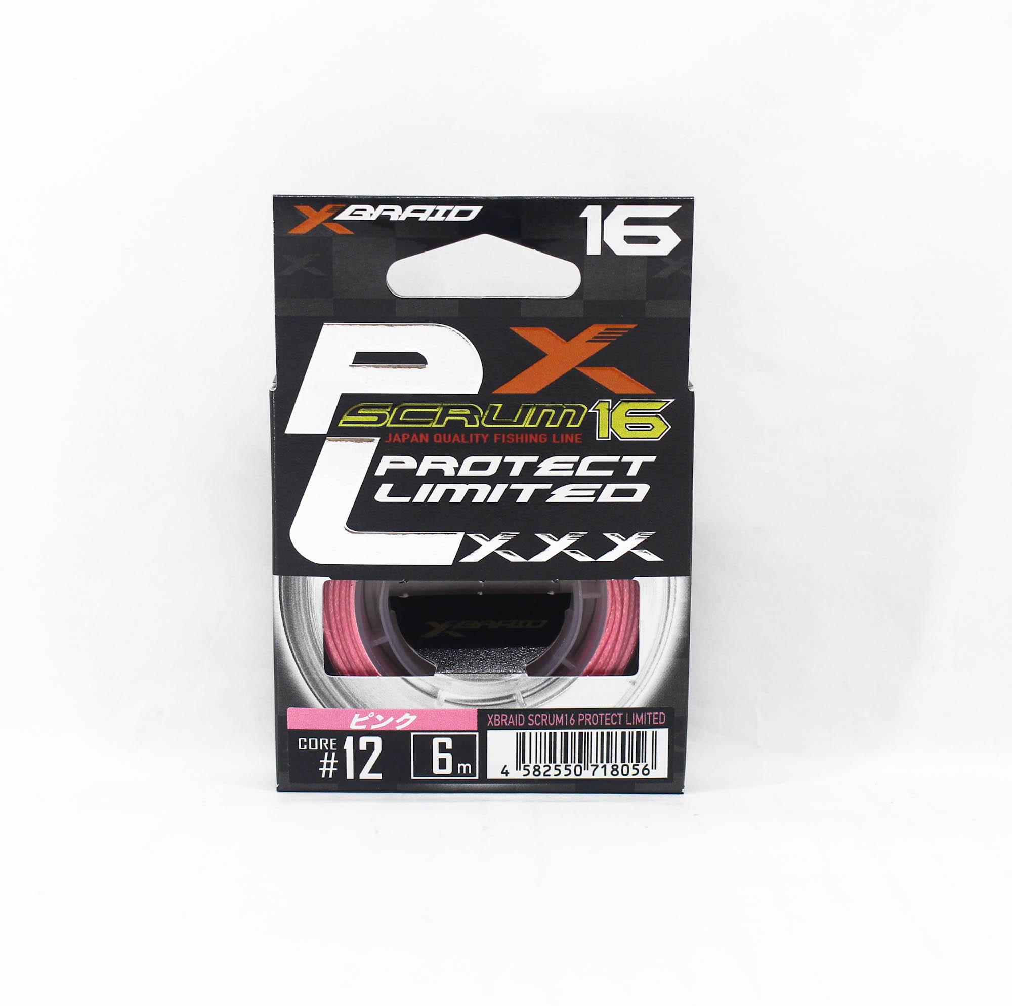 

YGK Scrum Assist Line 16 Плетеный Защитник Ограниченная Серия 6м Размер 12 Розовый (8056) розовый