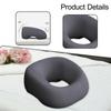 Breathable Memory Foam Pillow, Multi-Purpose Ergonomic Home Massage Headrest for Flights,