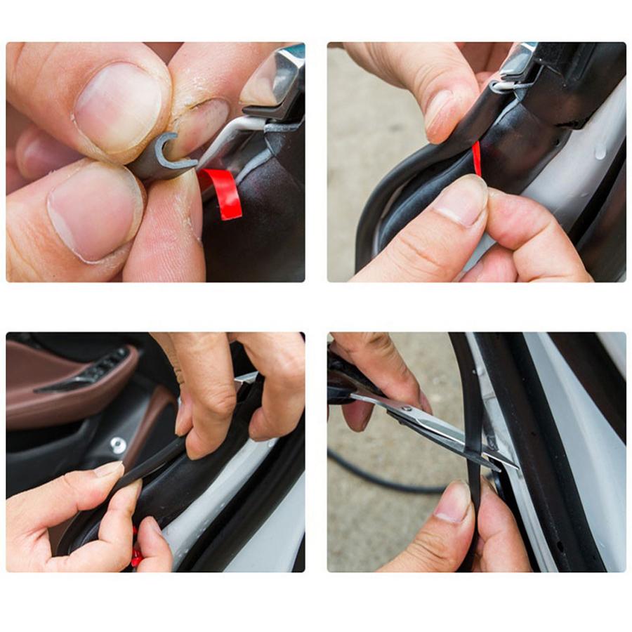 16Ft U Shape Rubber Seal for Car Door Edge