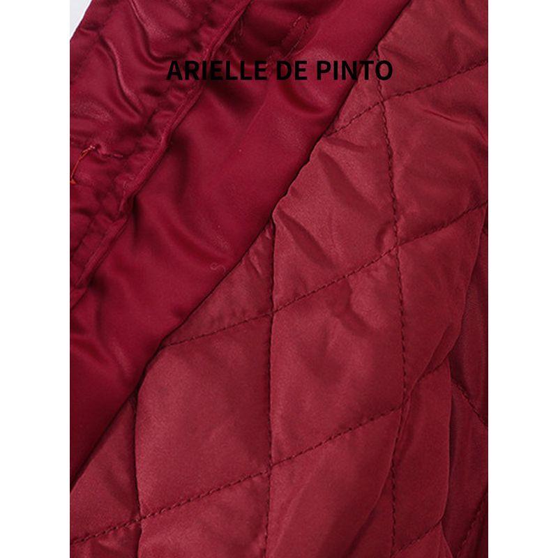 French Arielle De Pinto Autumn and Winter Jacket for Boys and Girls, Chinese Style Stand-Up Collar, Stylish and Festive Cotton-Padded Clothing
