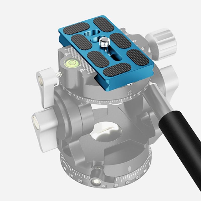 DSLR-Kamera-Stativplatte, Schnellwechseladapter, Kameraplattenhalterung für DSLR-Kamera-Kugelkopf-Stativ