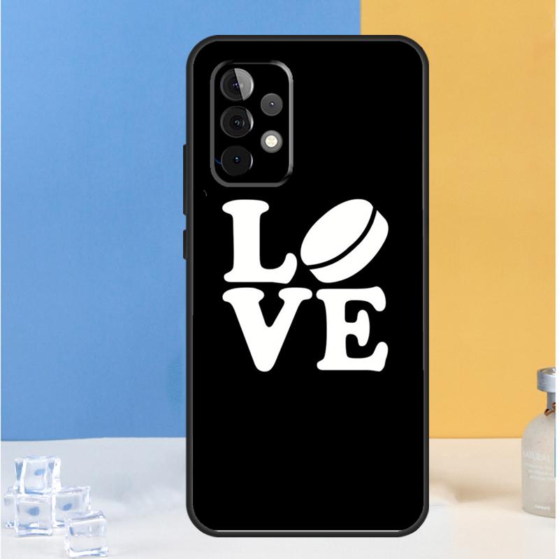 Ice Hockey Puck For Samsung Galaxy A54 A34 A14 A13 A33 A53 A36 A05 A06 A16 A32 A52 A55 A35 A15 A56 A26 Case