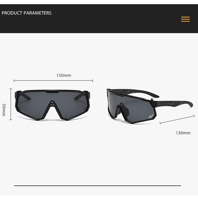 Neue Outdoor-Radsport-Sonnenbrille für Damen und Herren, Winddichte und Sonnenschützende Sport-Sonnenbrille für Fahrräder YK98511