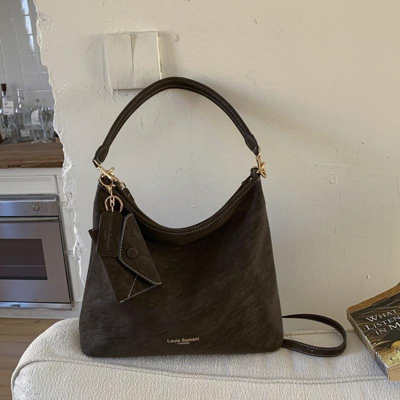 Tote Bag, Large-capacity Women's Commuter Bag, High-end and Light Luxury Single-shoulder Crossbody Bag
