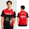 Men's Ducati Corse Racing T-shirt Short Sleeve Motorbike Team Jersey Breathable Quick Dry Motorcycle Sports Tee