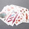 Horror Wound Party Body Art Horror Scar Halloween Tattoo Stickers Fake Tattoo Temporary Tattoos