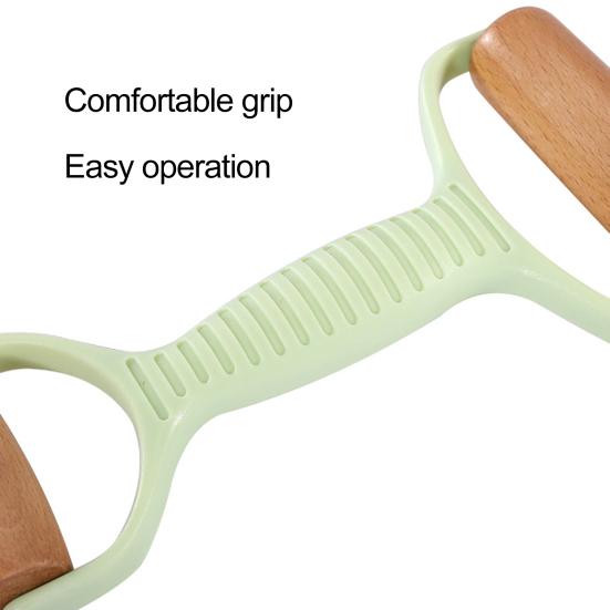 Rolling Pin Comfortable Grip Dough Roller Fine Workmanship Time-saving Pastry Hand Dough Roller for Home