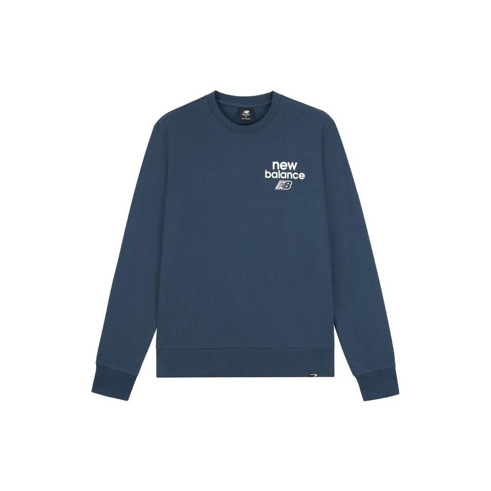 New Balance Sports Sweatshirt Asia Sizing Navy Men s MT33535-NNY M