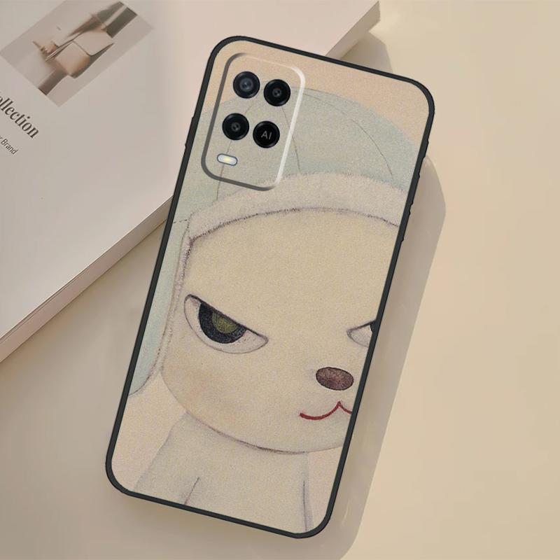 Yoshitomo Nara Case For Oppo A17 A57 A77 A74 A54 A94 A78 A98 A18 A60 A80 A40 A38 A58 A96 A76 A16 A15 A5 Pro