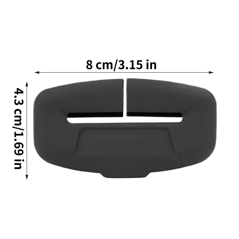 Seat Belt Buckle Cover Silicone Seatbelt Lock Cover Auto Seat Strap Buckle Protector for Sedan SUV RV Truck Workshop Automotive