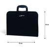 Pochette porte dessins - LEBEZ - Niji 3090 - Format 35 x 26 x 3 cm - Noir